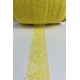 Sarı Dantel Şerit,Kenar S&uuml;s&uuml;,Dekoratif Dantel,Tek Taraflı En 5 Cm Boy 1 Metre-KBLY-1000