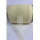 A&ccedil;ık Sarı Dantel Şerit,Kenar S&uuml;s&uuml;,Dekoratif Dantel,Tek Taraflı En 5 Cm Boy 1 Metre-KBLY-1003