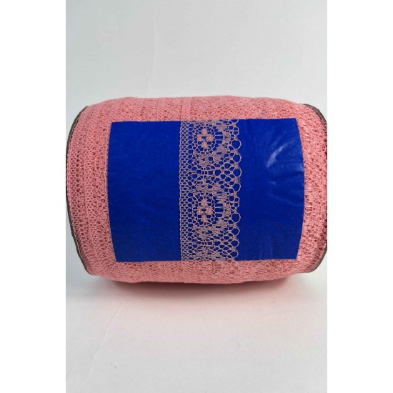 Yavruağzı Dantel Şerit,Kenar S&uuml;s&uuml;,Dekoratif Dantel,Tek Taraflı En 5 Cm Boy 1 Metre-KBLY-1004