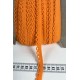 Turuncu Zincirli Şerit 1 cm En &ndash; Kenar S&uuml;s&uuml;, Dekoratif Şerit ve El İşi Aksesuarı (1 Metre)-KBLY-1017