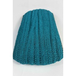 Turkuaz Ko&ccedil; Boynuzu Şerit &ndash; Dekoratif Kenar S&uuml;s&uuml; ve El İşi Aksesuarı (3 Metre)-KBLY-1037