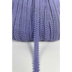 Lila Ko&ccedil; Boynuzu Şerit &ndash; Dekoratif Kenar S&uuml;s&uuml; ve El İşi Aksesuarı (3 Metre)-KBLY-1038