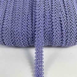 Lila Ko&ccedil; Boynuzu Şerit &ndash; Dekoratif Kenar S&uuml;s&uuml; ve El İşi Aksesuarı (3 Metre)-KBLY-1038