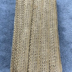Terraweave Nomad Hasır Şerit Kurdele &ndash; Doğal Bohem &Ouml;rg&uuml; Dekoratif 1 Metre-KBLYHSR-14