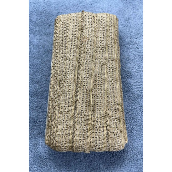 Terraweave Nomad Hasır Şerit Kurdele &ndash; Doğal Bohem &Ouml;rg&uuml; Dekoratif 1 Metre-KBLYHSR-14