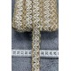 Pearlisse Crochet Hasır Şerit Kurdele &ndash; Beyaz &Ouml;rg&uuml; Detaylı Bohem Dekoratif 1 Metre-KBLYHSR-22