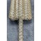 Pearlisse Crochet Hasır Şerit Kurdele &ndash; Beyaz &Ouml;rg&uuml; Detaylı Bohem Dekoratif 1 Metre-KBLYHSR-22