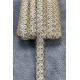 Pearlisse Crochet Hasır Şerit Kurdele &ndash; Beyaz &Ouml;rg&uuml; Detaylı Bohem Dekoratif 1 Metre-KBLYHSR-22