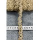 Jutella Pearl Loop Hasır Şerit Kurdele &ndash; İnci Dokulu Rustik Bohem Dekoratif S&uuml;sleme 1 Metre-KBLYHSR-6