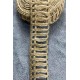 Macramevia Ladder Hasır Şerit Kurdele &ndash; Rustik Bohem &Ouml;rg&uuml; Dekoratif S&uuml;sleme 1 Metre-KBLYHSR-8