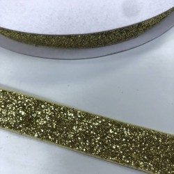 Altın Rengi Simli Kadife Kurdele 2 Cm-KDF-1005 Altın Rengi Simli Kadife Kurdele 2 Cm-KDF-1005