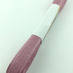 Gül Kurusu Kadife Efektli Kurdele 1 cm-KDK-1048