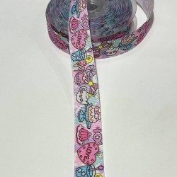 Love Baskılı Grogren Kurdele-KDL-1012 Love Baskılı Grogren Kurdele-KDL-1012