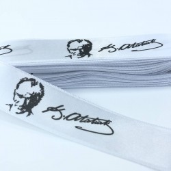 Atatürk İmzalı Saten Kurdele-KDL-1025