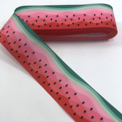 Karpuz Desenli Grogren Kurdele-KDL-1057