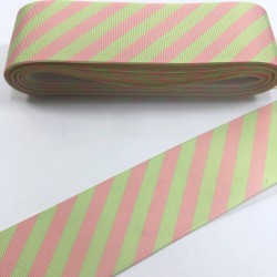 Rengarenk Çizgi Desenli Grogren Kurdele-KDL-1059