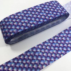 Lila Balon Desenli Grogren Kurdele-KDL-1073 Lila Balon Desenli Grogren Kurdele-KDL-1073