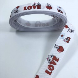 Love Desenli Grogren Kurdele-KDL-1098 Love Desenli Grogren Kurdele-KDL-1098