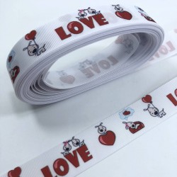 Love Desenli Grogren Kurdele-KDL-1098 Love Desenli Grogren Kurdele-KDL-1098