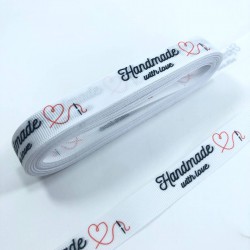 Hanmade With Love Kalp Desenli Grogren Kurdele-KDL-1105