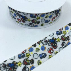 Süper Mario Desenli Grogren Kurdele-KDL-1113