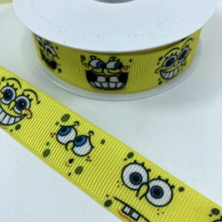 Sünger Bob Desenli Grogren Kurdele-KDL-1122