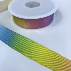 Gökkuşağı Renkleri Grogren Kurdele-KDL-1148