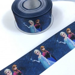 Anna Elsa Figürlü Grogren Kurdele En 4 Cm-KDL-1156