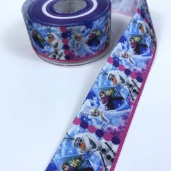 Anna Elsa Desenli Grogren Kurdele En 4 Cm-KDL-1157