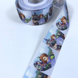 Prenses Desenli Grogren Kurdele En 4 Cm-KDL-1160