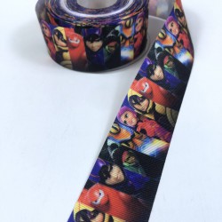 Çizgi Film Karakterleri Figürlü Grogren Kurdele En 4 Cm-KDL-1164