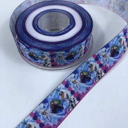 Rengarenk Anna Elsa Figürlü Grogren Kurdele-KDL-1168