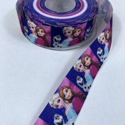 Renkli Elsa Figürlü Grogren Kurdele-KDL-1170