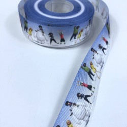 Mavi Buz Devri Figürlü Grogren Kurdele-KDL-1171 Mavi Buz Devri Figürlü Grogren Kurdele-KDL-1171