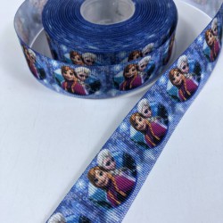 Mavi Anna Elsa Figürlü Grogren Kurdele-KDL-1174 Mavi Anna Elsa Figürlü Grogren Kurdele-KDL-1174