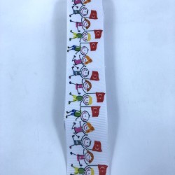 Bayraklı Çocuklar 23 Nisan Grogren Kurdele-KDL-1189
