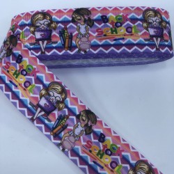 Back To School Desenli Grogren Kurdele-KDL-1218