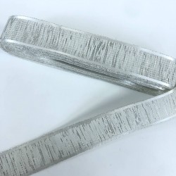 Gri Gümüş Simli Party Kurdele-KDL-1230