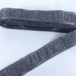 Antrasit Gümüş Simli Party Kurdele-KDL-1235