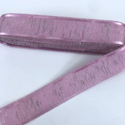 Pembe Gümüş Simli Party Kurdele-KDL-1237