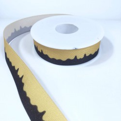 Vizon Kahverengi Renkli Grogren Kurdele-KDL-2136