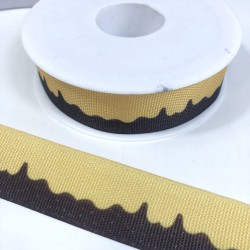 Vizon Kahverengi Renkli Grogren Kurdele-KDL-2136