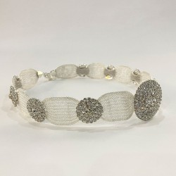 Gümüş Hasırlı Yöresel Taşlı Arnavut Kemeri-KEMER-11 Gümüş Hasırlı Yöresel Taşlı Arnavut Kemeri-KEMER-11