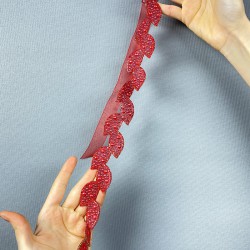 Kırmızı Taşlı Elbise Kemeri Ve Bel Aksesuarı-KEMER-34