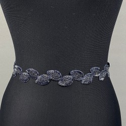 Lacivert Taşlı Elbise Kemeri Ve Bel Aksesuarı-KEMER-35