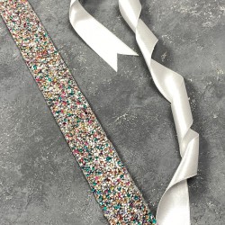 Rengarenk Özel Tasarım Elbise Aksesuarı Ve Bel Kemeri-KEMER-46