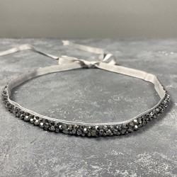 Gümüş Rengi Kristal Boncuklu Abiye Elbise Kemer Aksesuarı-KEMER-49 Gümüş Rengi Kristal Boncuklu Abiye Elbise Kemer Aksesuarı-KEMER-49