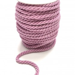 Pembe Kordon İp 8 mm 1 mt-KHC-1015