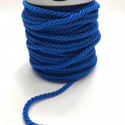 Saks Mavi Kordon İp 8 mm 1 mt-KHC-1016