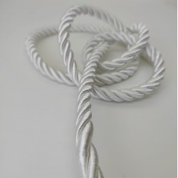 Beyaz 10 mm Kalın Kordon-KHC-103 Beyaz 10 mm Kalın Kordon-KHC-103